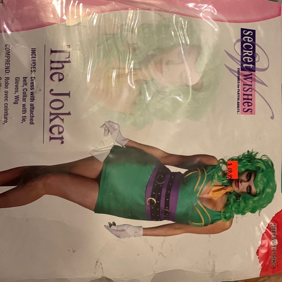 Secret wishes the joker costume size small - Picture 2 of 3